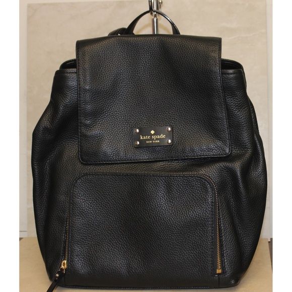 kate spade pebbled leather backpack